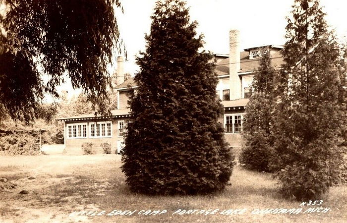 Little Eden Camp - Vintage Postcard (newer photo)